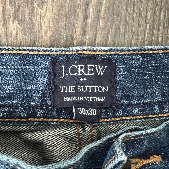 J. Crew The Sutton Medium Wash Straight Leg Jeans - Picture 6 of 14